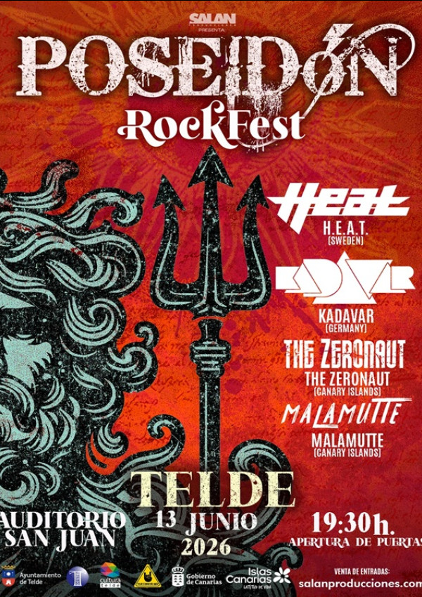Poseidón Rock Fest En Telde - Gran Canaria