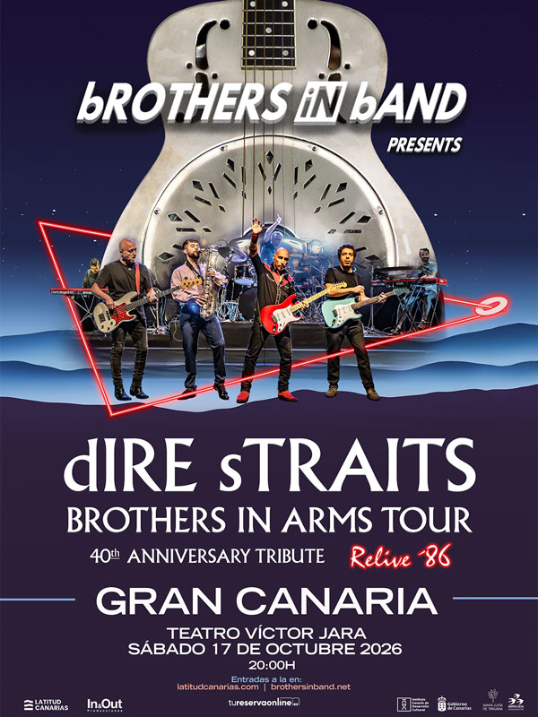 Haz clic para ampliar la imagen DIRE STRAITS - BROTHERS IN ARMS 40TH ANNIVERSARY TRIBUTE SHOW