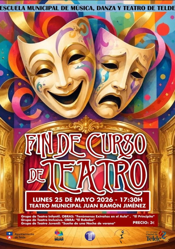 Fin De Curso De Teatro Infantil, Inclusivo Y Juvenil