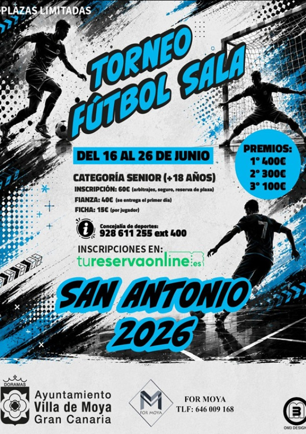 Torneo Fútbol Sala – San Antonio 2026 (Senior)
