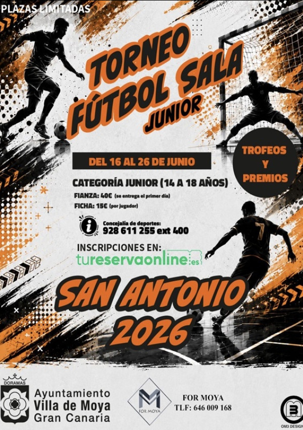 Torneo Fútbol Sala Junior– San Antonio 2026 (Junior)
