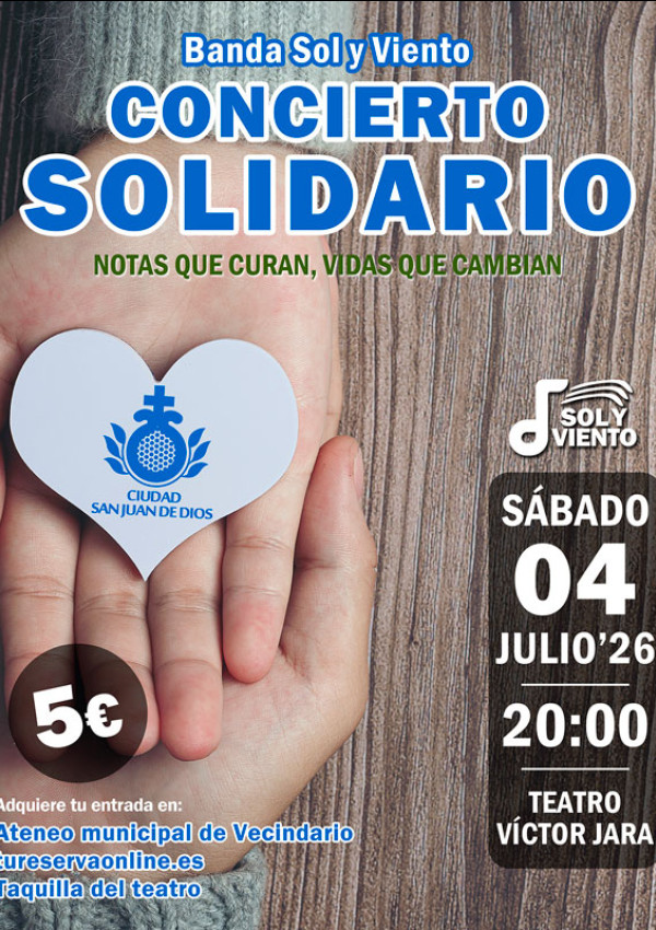 Concierto Solidario. Notas Que Curan, Vidas Que Cambian