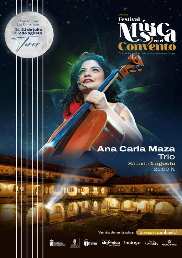 Ana Carla Maza & Trio - Festival "Música En El Convento"