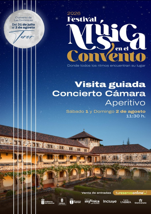 Visitas Guiadas, Concierto De Cámara Y Aperitivo - Festival "Música En El Convento"