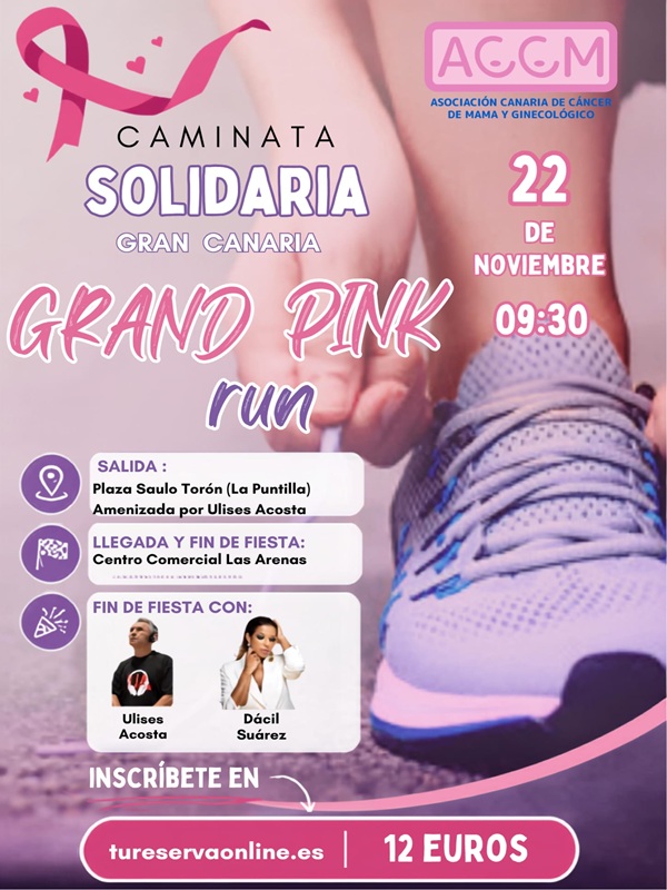 Haz clic para ampliar la imagen CAMINATA SOLIDARIA - GRAND PINK RUN 2026