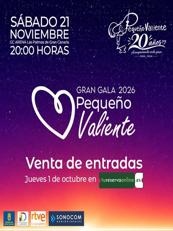 GRAN GALA PEQUEÑO VALIENTE 2026