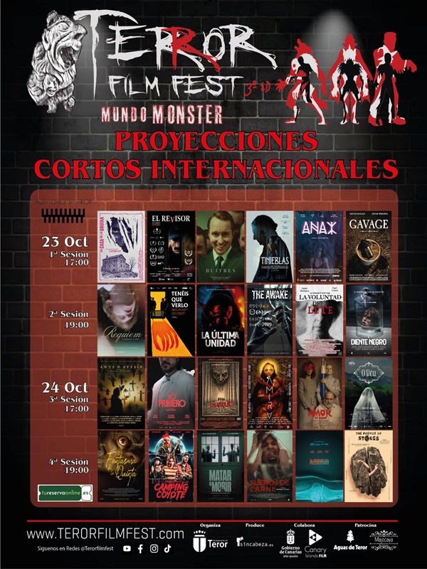 PROYECCIÓN DE CORTOS INTERNACIONALES TIFF