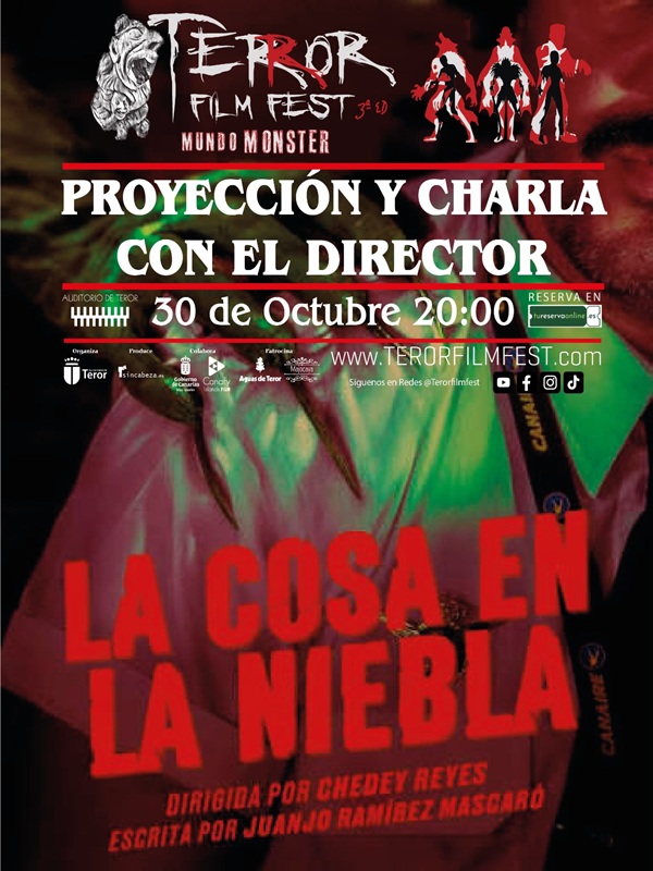 CHARLA PELÍCULA LA COSA EN LA NIEBLA TIFF